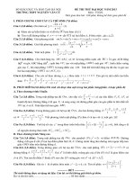 Thi thử ĐH trường NVC