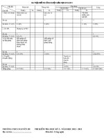 Đề thi HKI co ma tran