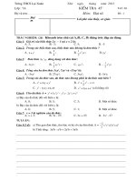 KIEM TRA ĐAI 7 CHUONG 4