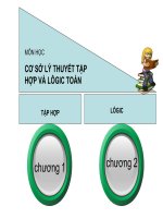 cơ sở lý thuyết logic và toán học