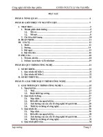 công nghệ chế biến thực phẩm