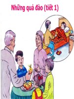 tap doc : nhung qua dao t1