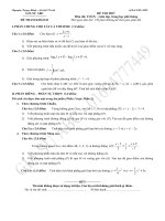 Tổng hợp dề thi thử TNTHPT môn Toán 2013