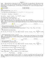 Một dạng của chuyên đề vật lí hạt nhân