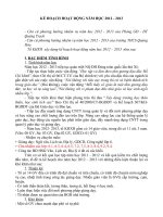 kế hoạch tổ khxh 2012-2013