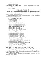 bao cao t3 pt cap 2-3 đông tiên