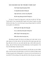 Màn chào hỏi cuộc thi tìm hiểu về Biển- Đảo