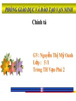 Chính tả 5 Cô gái của tương lai