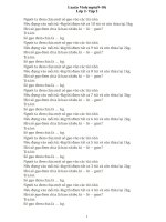 Đề thi Violympic Toán lớp 2-Tập 2