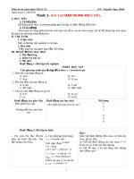 giáo án tự chọn môn vật lí 12