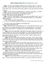 1 ĐIỂM CHO THỂ TÍCH-KHOẢNG CÁCH !!