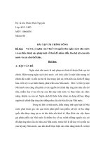 Vai trò, ý nghĩa của Thuế với nguồn thu ngân sách nhà nước và sự điều chỉnh cúa pháp luật về thuế để nhằm điều hòa lợi ích của nhà nước và các chủ thể khác