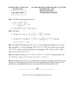 Đề thi HSG tỉnh Quảng Ngãi