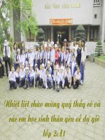 GIÚP ĐỠ NGƯỜI KHUYẾT TẬT TIẾT 1