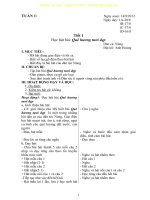 Giáo án âm nhạc Tiến-Tuần 1-2012