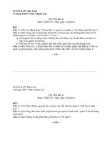 Đề thi GDCD 9 HK II