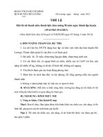 Thể lệ hội thi nữ thanh niên thanh lịch năm 2013