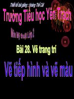 L2B28.Ve tiep hinh va ve mau
