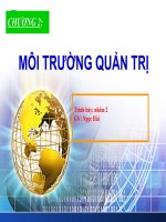 chuong 2: quan tri hoc