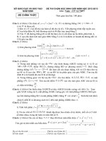 Dề thi HSG Nam Định năm 2013