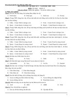 Câu hỏi tổng hợp ôn thi HK1 tin học 12@