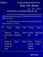 Mẫu kế hoạch thanh tra