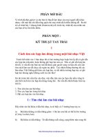 GIÁO TRÌNH HỌC ĐÀN GHITA