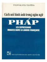 cách nói hình ảnh trong ngôn ngữ pháp, les expressions imagees dans la langue francaise