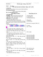 GIAO AN  TONG HOP CÁC MON PHU LOP 4