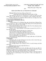 Báo cáo cong tác PCCC năm 2013