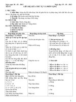 Tự chọn 8. Tiết 57 - 58