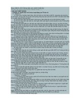 Quy định về công tác an ninh trật tự trong trướng MN