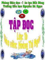 Tập đọc : Bài  Mời vào