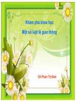 khám phá biển báo giao thông