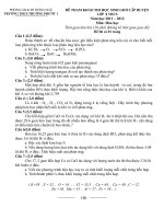 đề thi học sinh giỏi hóa hay