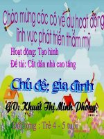 Tao hinh: Cat dan nha cao tang