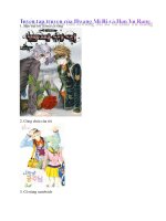 Một số truyện tranh của Han Yu Rang và Hwang Mi RI