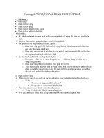 TỪ VỰNG và PHÂN TÍCH cú PHÁP