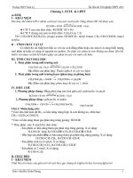 DE CUONG ON THI TOT NGHIEP HOA HOC 2013