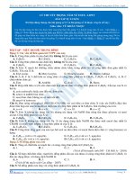 TB Bài tập lý thuyết trọng tâm về Este và Lipit