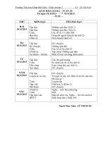 Giáo án lớp 2 tuần 29(2012-2013)