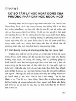 cơ sở tâm lý học, dạy học ngoại ngữ tap 4