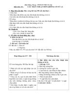 Tiết 118- Câu TT đơn không có từ 