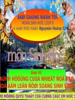 ảnh hưởng của nhiệt độ và độ ẩm lên đời sống sinh vật - giáo án tham khảo bồi dưỡng thao giảng, thi giáo viên giỏi sinh học lớp 9 (6)