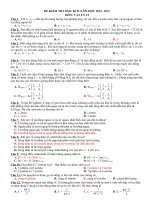 đề thi học kì 2 vật lí 12 cơ bản(TQC)