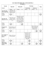 Kiểm tra HSG toán 6 có ma trận