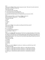 ôn tập thi hk2 vật lí 6