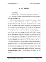 skkn PHƯƠNG PHÁP GIẢI TOÁN DI TRUYỀN LAI một, HAI cặp TÍNH TRẠNG TRONG môn SINH học 9 ở TRƯỜNG THCS