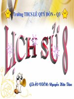 CHỦ NGHĨA TƯ BẢN XÁC LẬP TRÊN PHẠM VI THẾ GIỚI