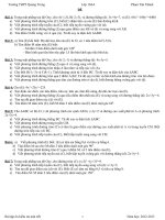 Kiểm tra hình học lớp 10 nc